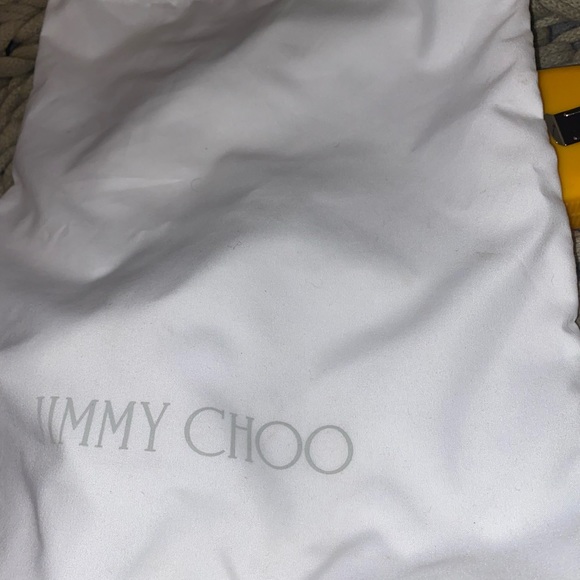 Jimmy Choo Dusty Glitter shoes size 38.5 - Picture 7 of 14